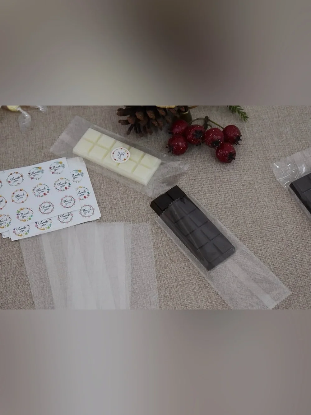 NWT 300 Heat Seal Bags + Thank You Stickers, Small Business Supplies Packaging